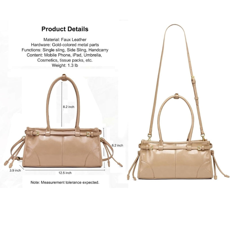 Women’s Faux Leather Crossbody Handbag