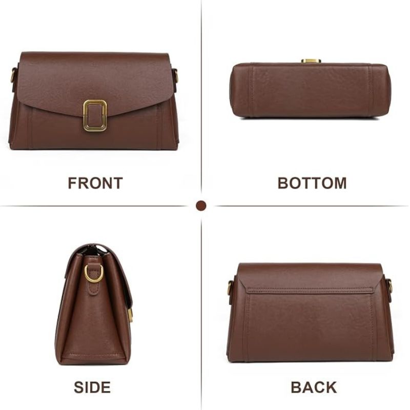 Genuine Leather Crossbody Bag For Women