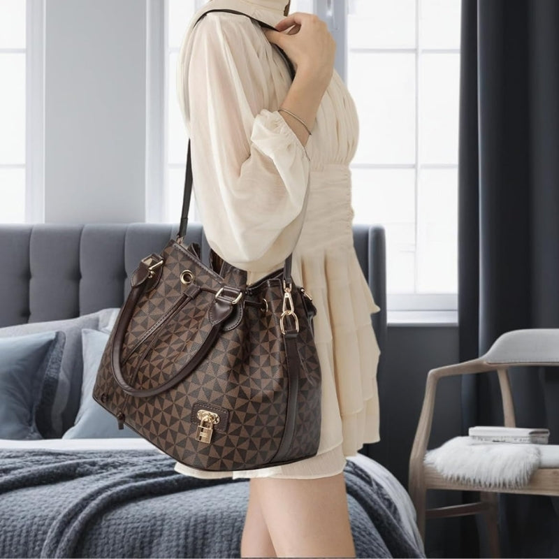 Bucket Purse For Women With Chic West Hobo Style