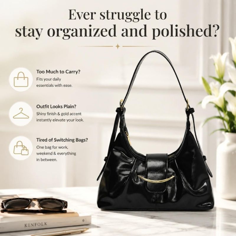 Women Luxury Adjustable Strap Shoulder  Bag