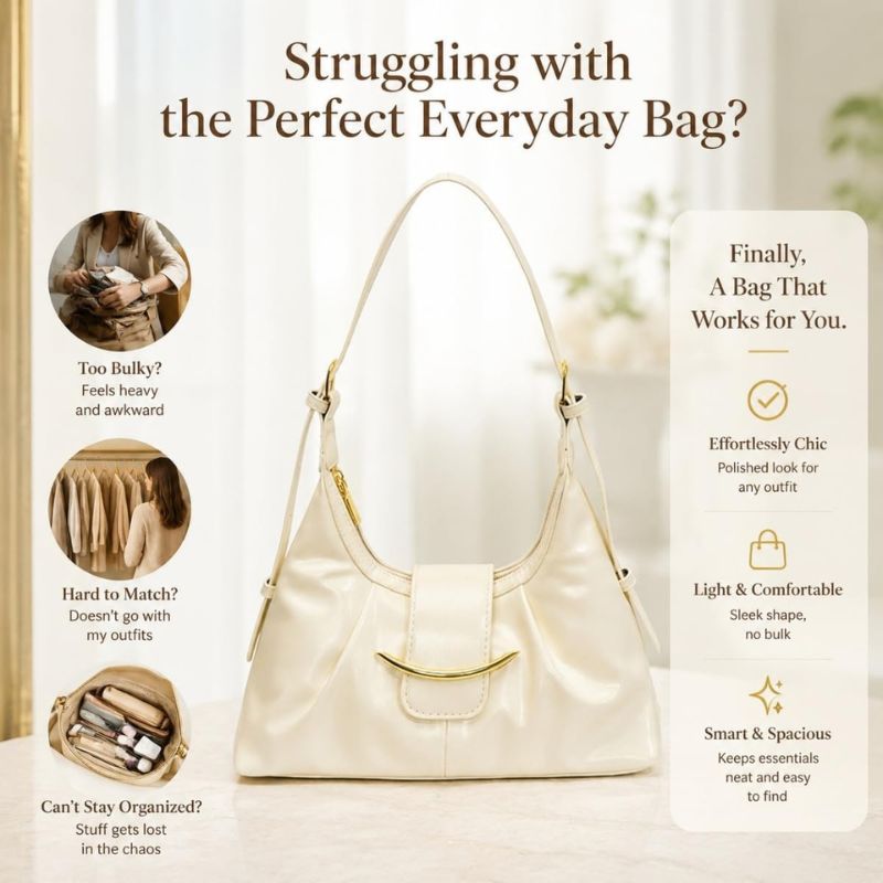 Women Luxury Adjustable Strap Shoulder  Bag