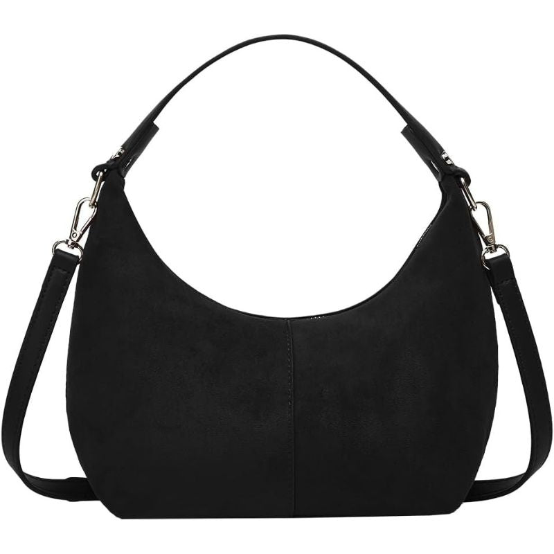 Women's Soft Suede Commuter Shoulder Bag