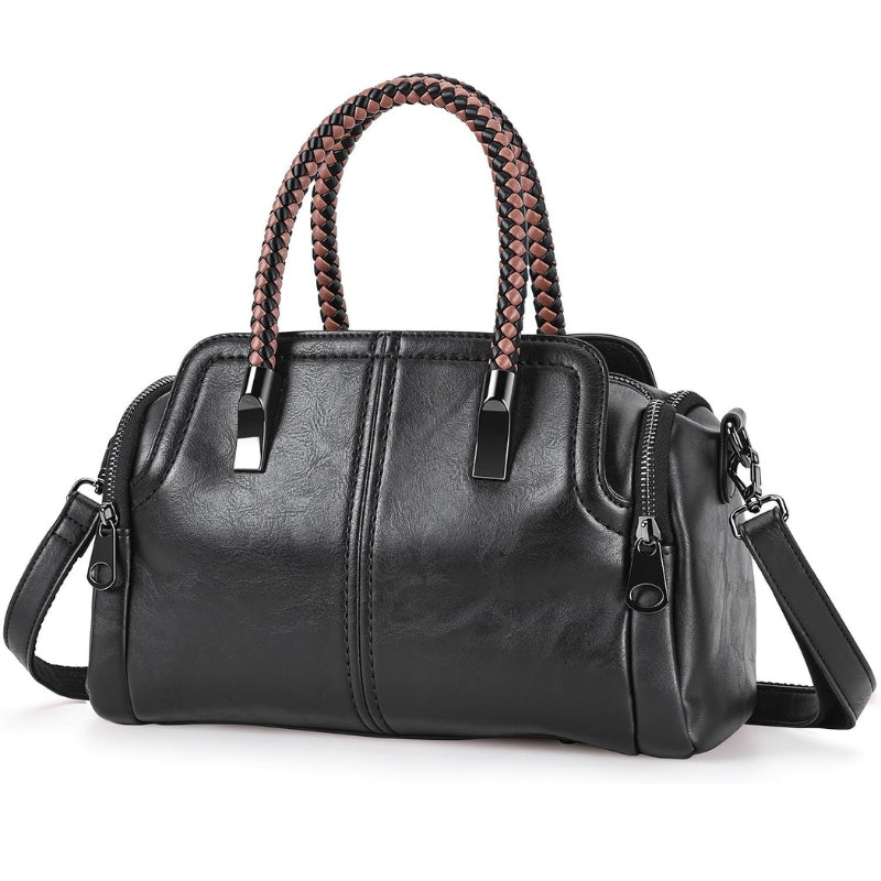 Vintage Boston Handbag Satchel Bag