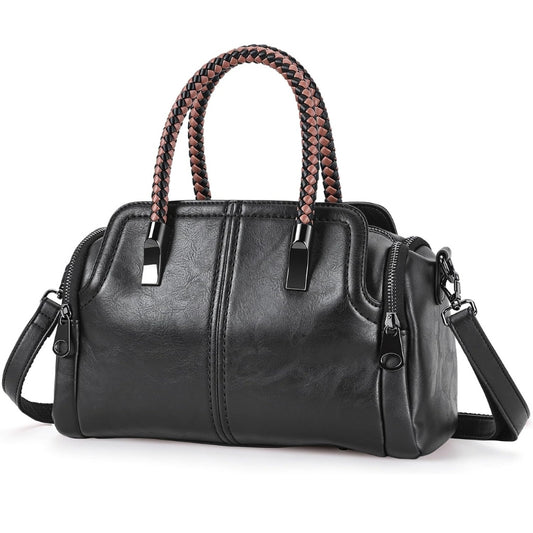 Vintage Boston Handbag Satchel Bag