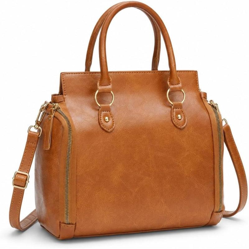 Medium Women's Soft Leather Hobo Handbag