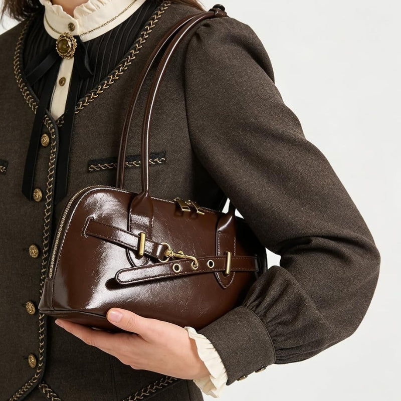 Underarm Purse Retro Top Handle Satchel Handbag