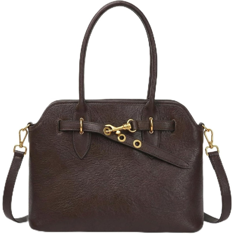 Women's Genuine Leather Satchel Handbag