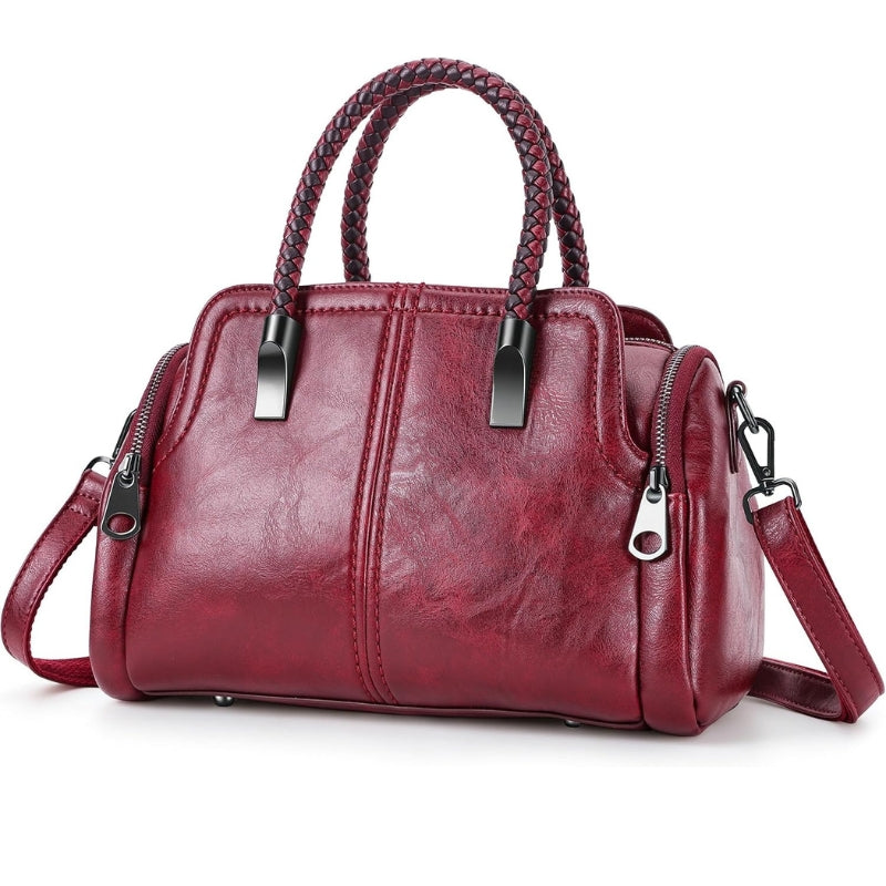 Vintage Boston Handbag Satchel Bag