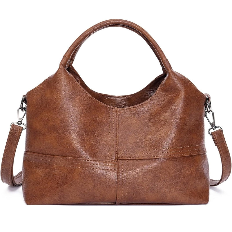 Medium Women's Soft Leather Hobo Handbag