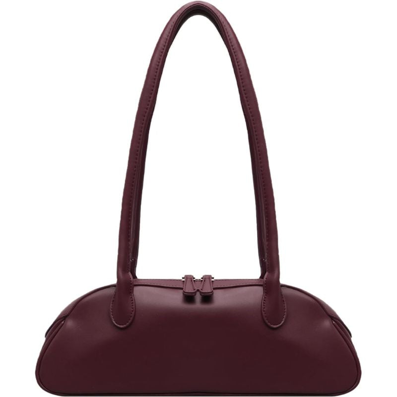 Trendy Swing Zip Shoulder Bag Women Vegan Leather