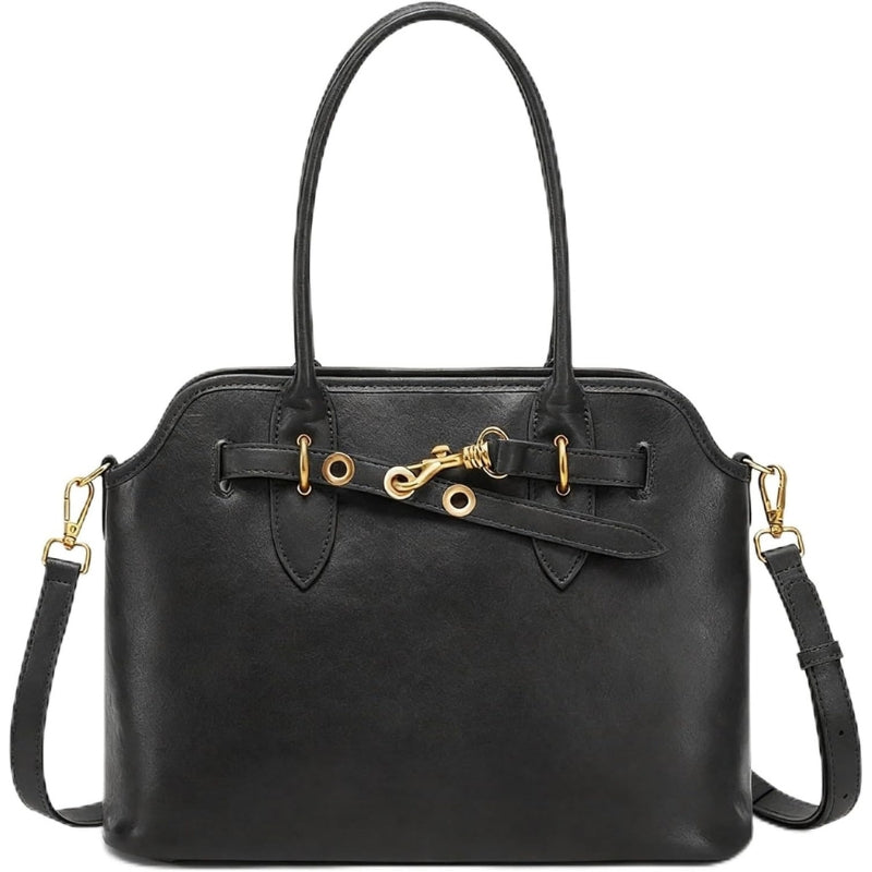 Women's Genuine Leather Satchel Handbag