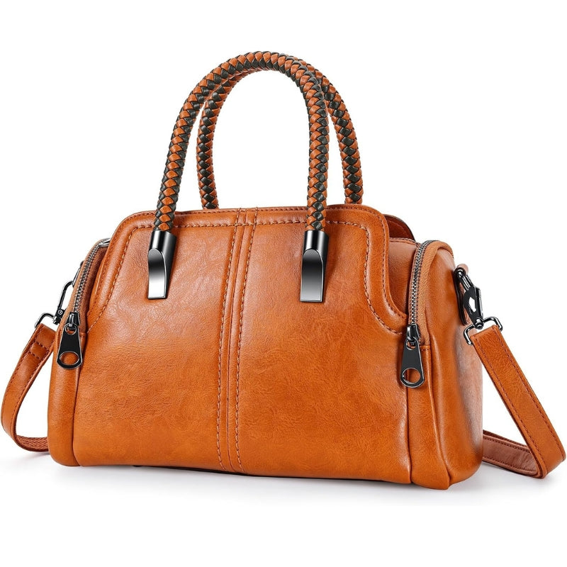 Vintage Boston Handbag Satchel Bag