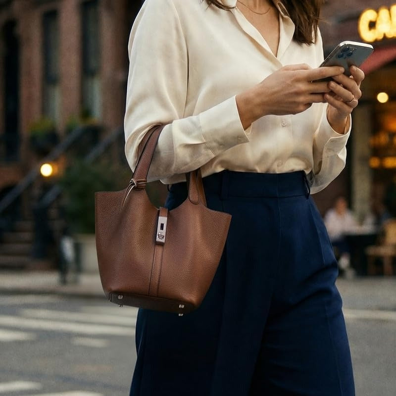 Sophisticated Vintage-Style Handbag
