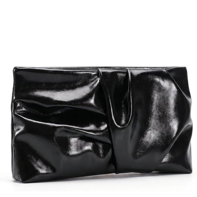 Women's Pleated Cloud Clutch Bag
