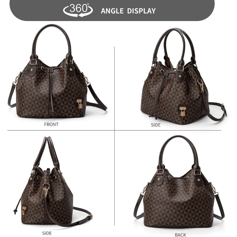 Bucket Purse For Women With Chic West Hobo Style