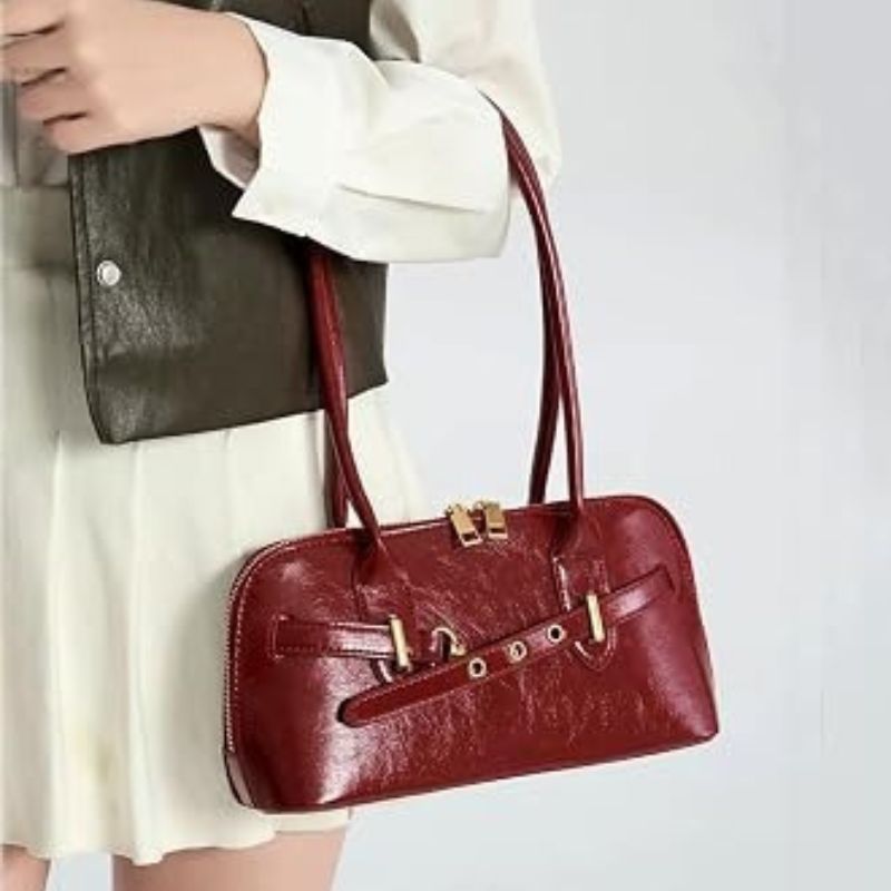 Underarm Purse Retro Top Handle Satchel Handbag