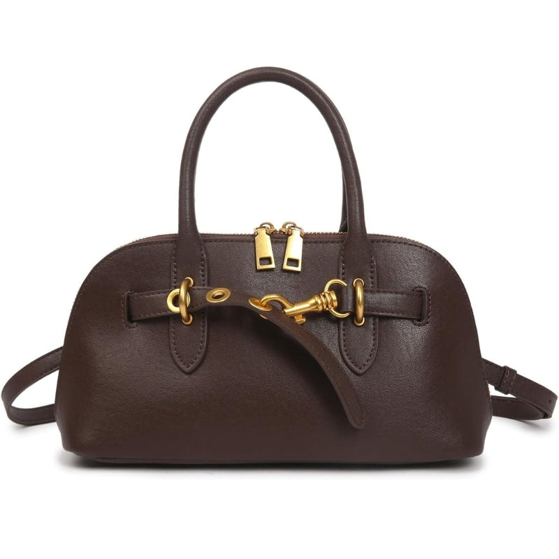 Genuine Leather Womens Leather Satchel Handbag