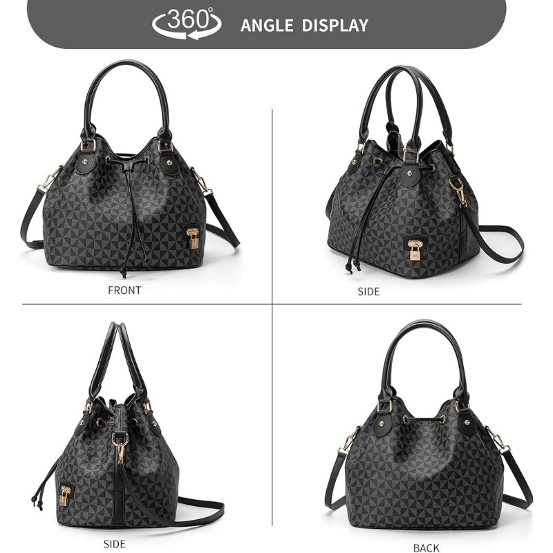 Bucket Purse For Women With Chic West Hobo Style