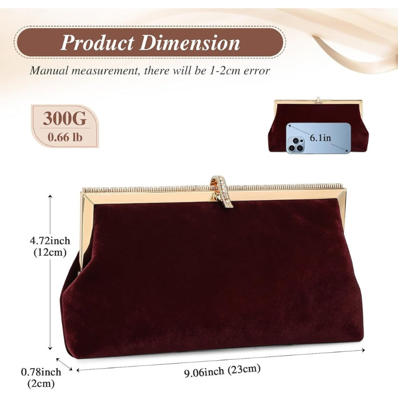 Beaded Clutch Evening Bag For Women