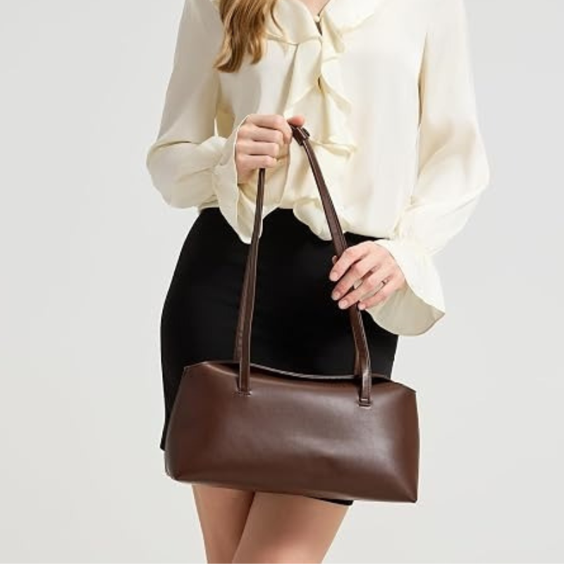 Soft PU Leather Magnetic Closure Shoulder Bag