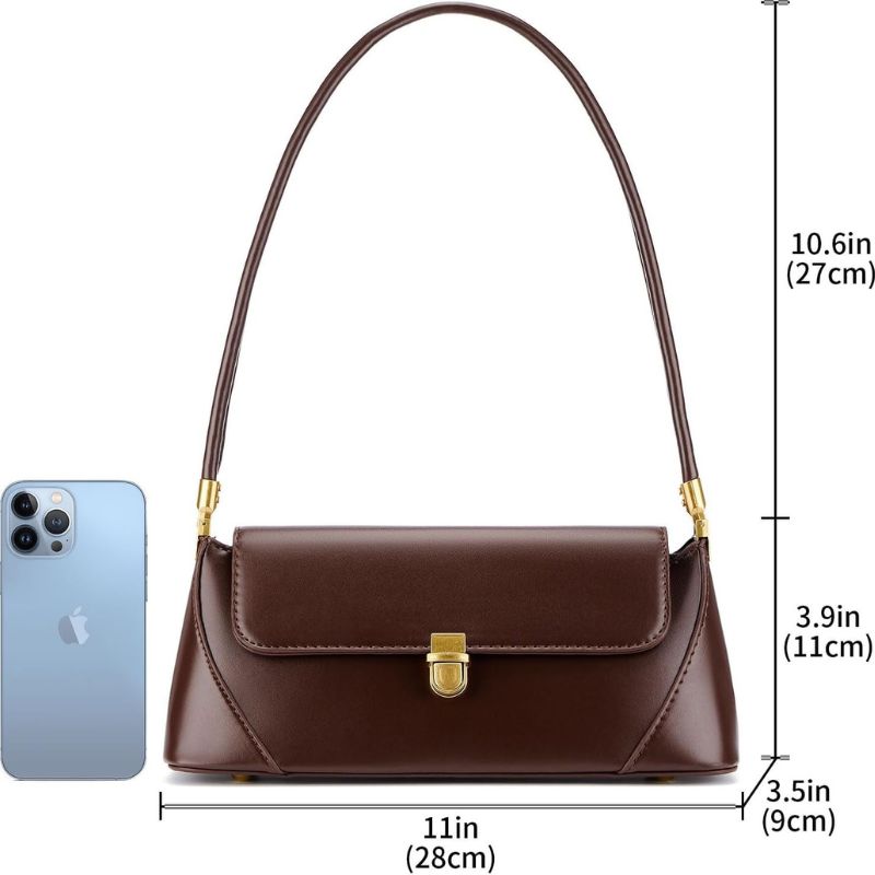 Vintage Purse Fashion Classic Vegan Shoulder Bag