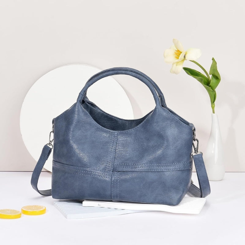 Medium Women's Soft Leather Hobo Handbag