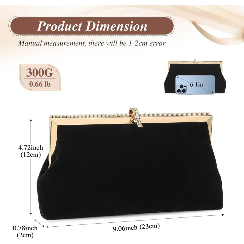 Beaded Clutch Evening Bag For Women