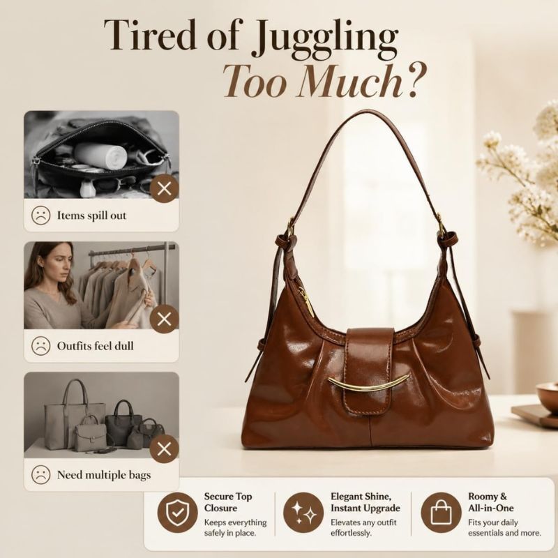 Women Luxury Adjustable Strap Shoulder  Bag
