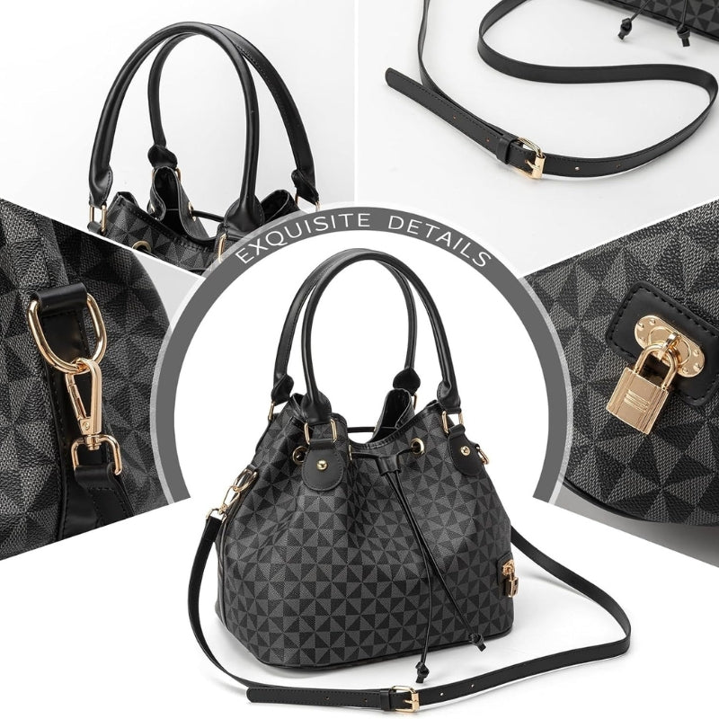 Bucket Purse For Women With Chic West Hobo Style