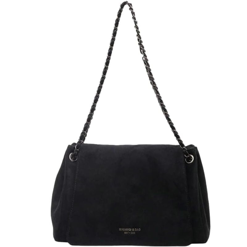 Women's Suede Chain Strap Crossbody Bag