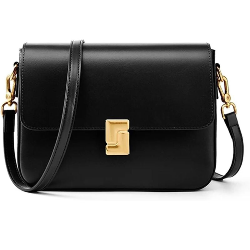 Premium Leather Commuter Shoulder Bag