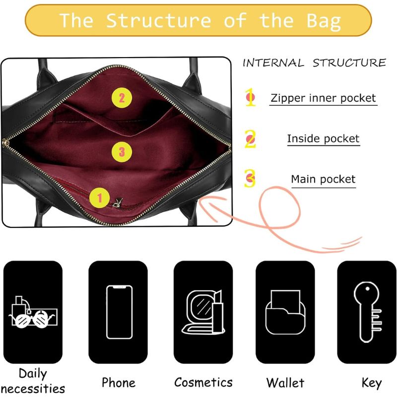 Trendy Swing Zip Shoulder Bag Women Vegan Leather