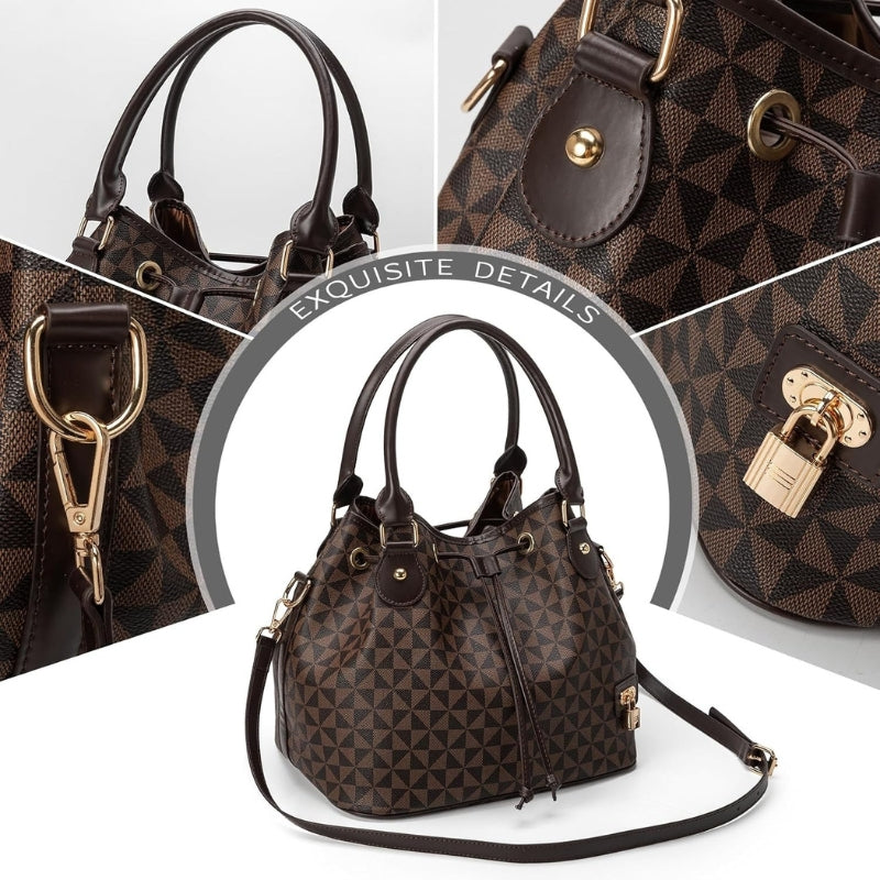 Bucket Purse For Women With Chic West Hobo Style